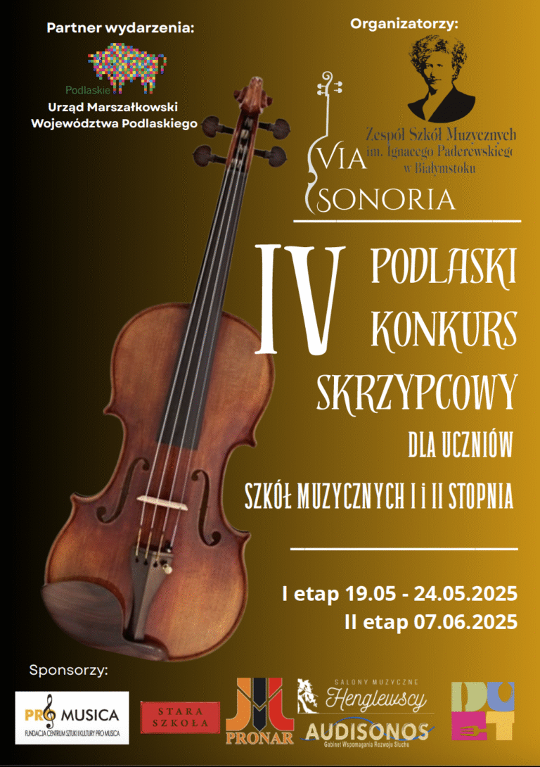 IV Podlsaki Konkurs Skrzypcowy